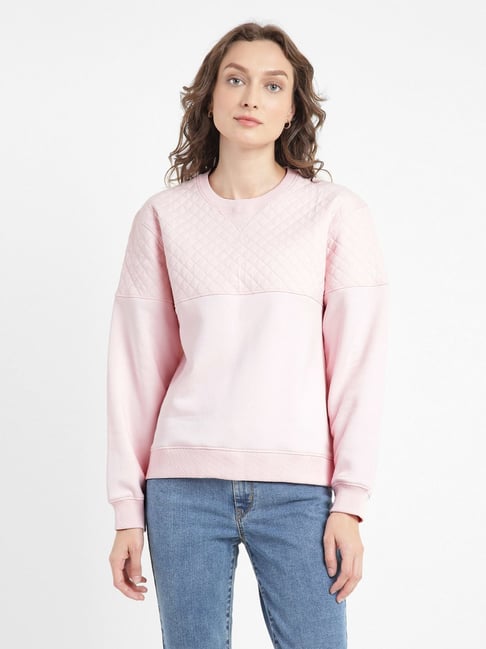 Buy Women Pink Sweatshirt for Women Online in India