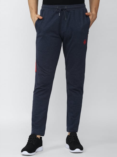 Buy VAN HEUSEN Cotton Polyester Fleece Jogger Fit Men's Track