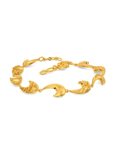 Melorra Warm Volumes Gold Bracelet Yellow Gold 18kt Bracelet Price in India  - Buy Melorra Warm Volumes Gold Bracelet Yellow Gold 18kt Bracelet online  at Flipkart.com
