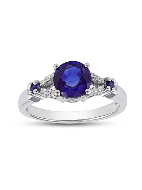 Blue Sapphire Ring | Gloria | 1.3ct | Intricate Design