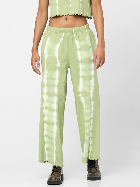 Only Green Tie - Dye Pants