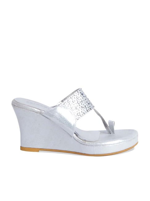 Eridani Women's Silver Toe Ring Wedges Price in India