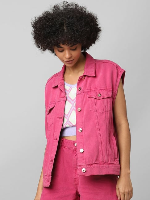 Only Pink Regular Fit Jacket