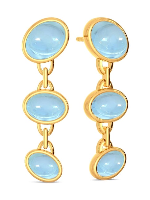 Buy Melorra Three Is Not A Crowd 18k Gold Earrings for Women Online At Best  Price  Tata CLiQ