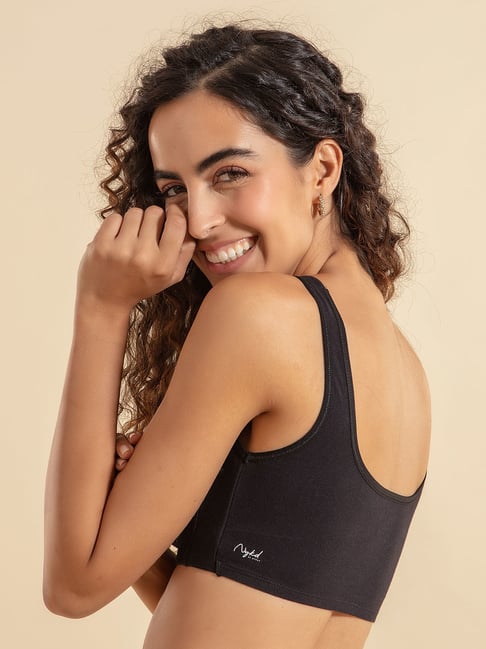 Buy Nykd By Nykaa Slip-On, Wirefree, Non Padded Sports/T-Shirt Bra