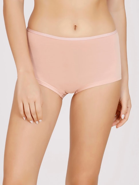 Nykd By Nykaa Cotton Mid Waist Boyshort Panties With Inner Elastic For Women - Nyp082 Price in India