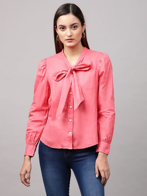 GANT Pink Cotton Shirt Price in India