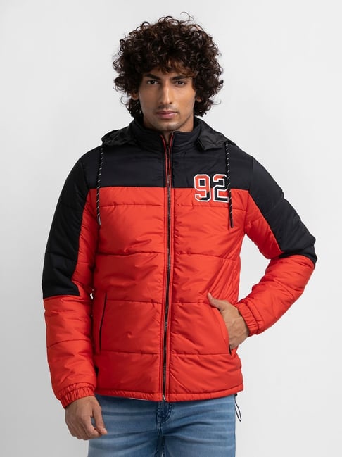 Men's Winter Casual Thicken Multi-Pocket Field Jacket Rain Jackets  Waterproof Warm Jackets Orange Size XL - Walmart.com