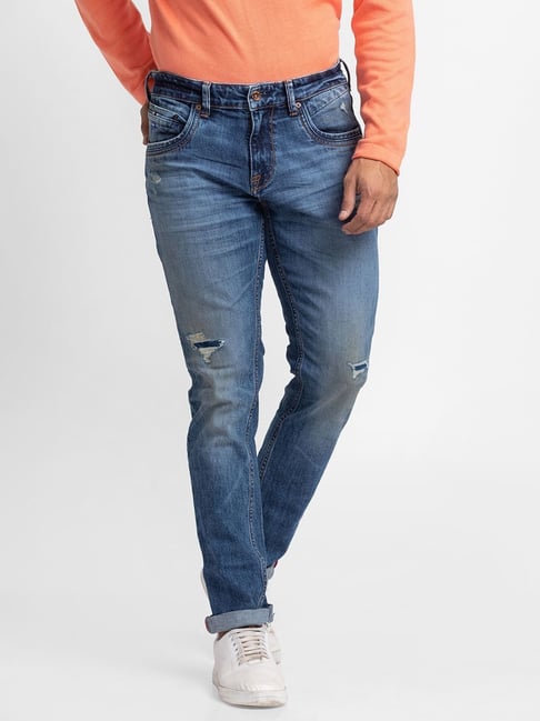 Buy online Mens Slim Fit Plain Jeans from Clothing for Men by Ragzo for  ₹949 at 50% off | 2024 Limeroad.com