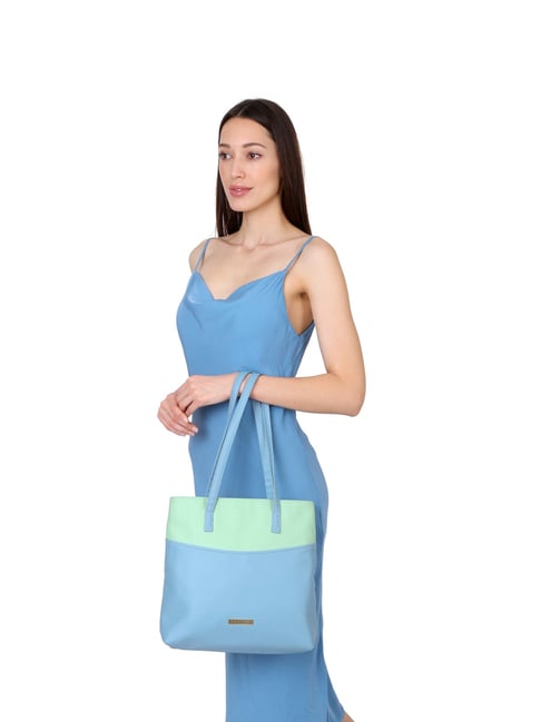 Caprese blue solid shoulder bag online