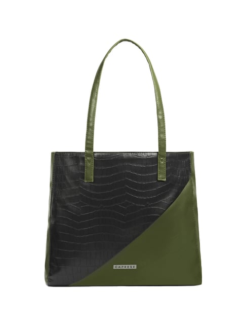 caprese green handbag