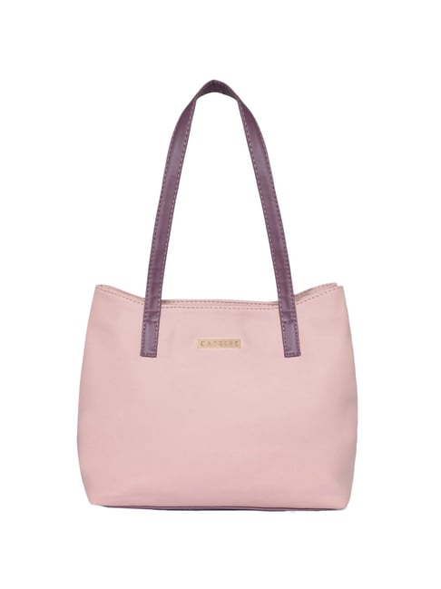 Caprese pink solid shoulder bag new arrivals