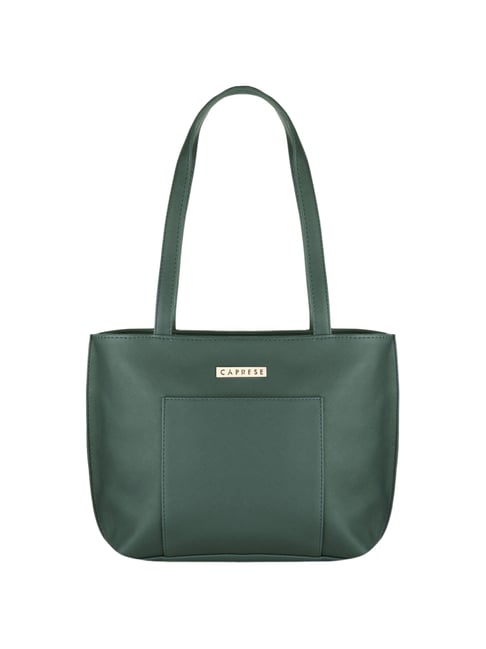 Caprese green 2025 solid shoulder bag