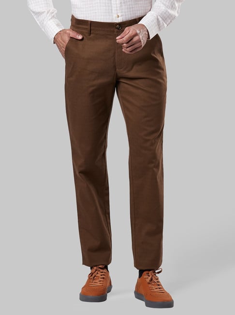 Buy Raymond Black Regular Fit Trousers for Men Online  Tata CLiQ
