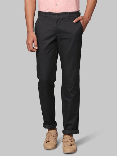 PARK AVENUE Relaxed Men Grey Trousers  Price History