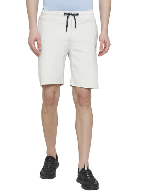 Mens white hot sale tailored shorts