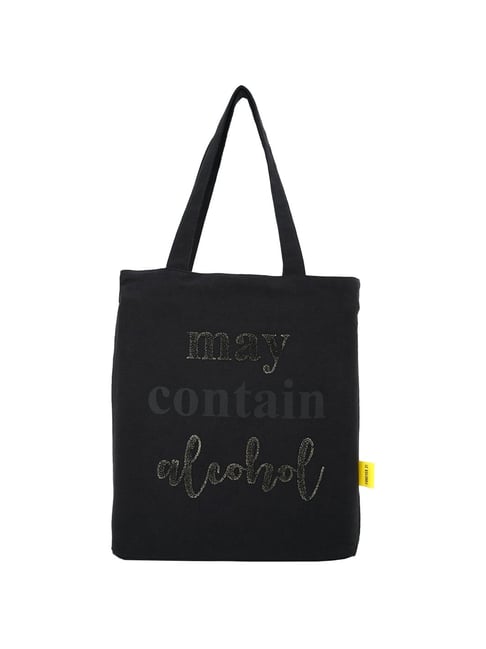 Forever 21 black sales tote bag