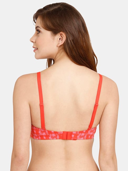 Buy Rosaline by Zivame Orange Under Wired Padded T-Shirt Bra for Women  Online @ Tata CLiQ