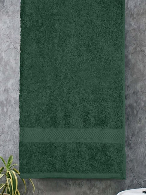 Buy Haus & Kinder Pink & Olive 500 GSM Cotton Bath Towel at Best Price @  Tata CLiQ