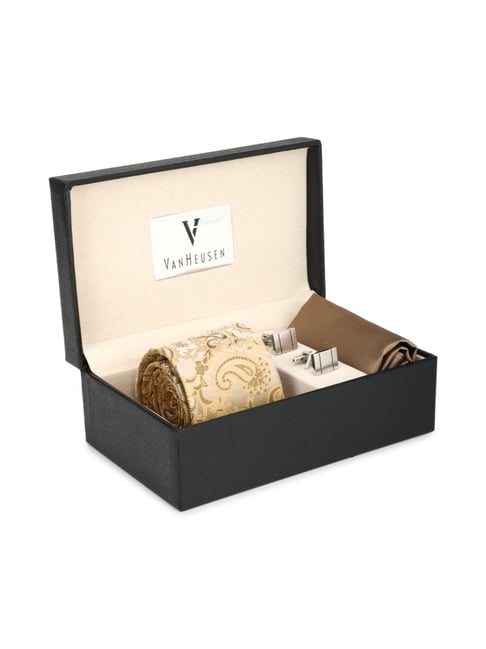 van heusen tie and cufflink set price