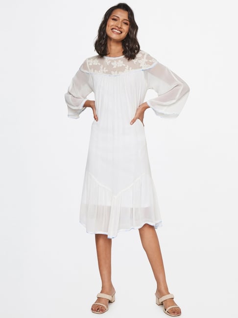 Short Sleeve Carrie Midi Dress in Lace – Draper James