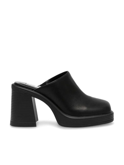 steve madden black mule