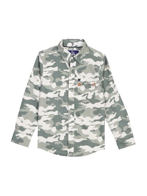 Cotton Camouflage Shirt