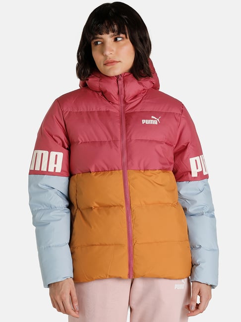 Buy Puma White Regular Fit Padded Jacket for Women Online @ Tata CLiQ