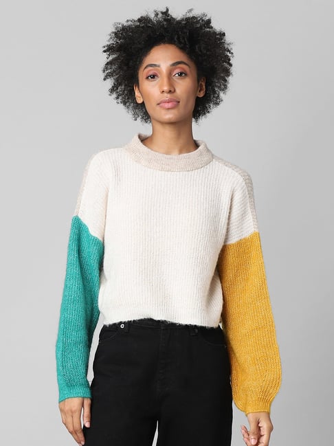 Buy Only Multicolor Regular Fit Pullover for Women's Online Tata