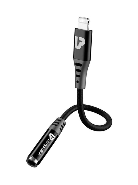 UltraProlink UL1082 Lightning to 3.5mm Digital Audio Adapter (Black)