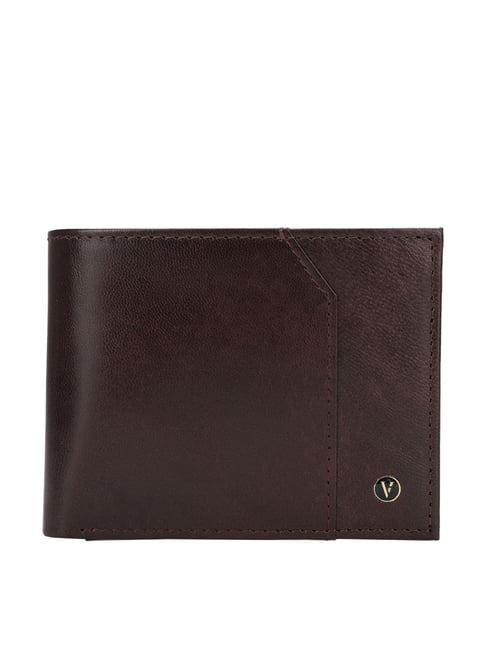 Van Heusen Women Casual Black Genuine Leather Wallet