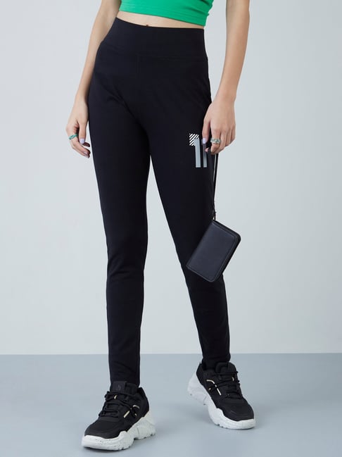 Buy Puma Black Regular Fit Tights for Women Online @ Tata CLiQ