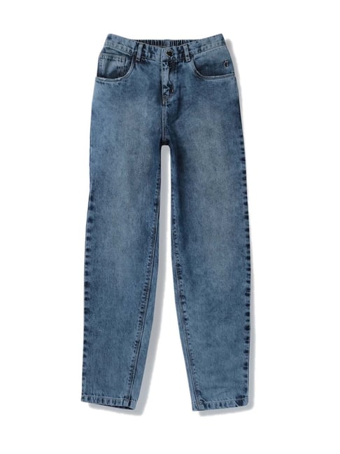 Gini & Jony Kids Blue Washed Jeans