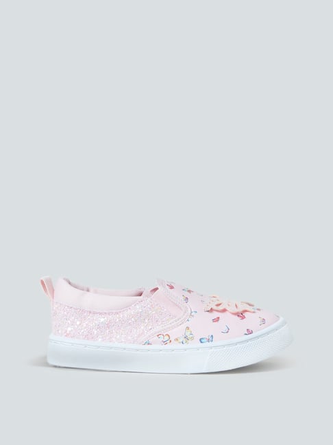 pink butterfly vans