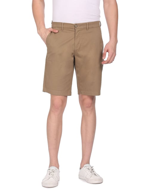 U S Polo Assn U.S. Polo Assn. Brown Regular fit Chino Shorts