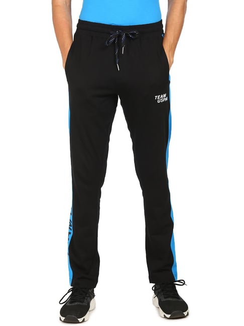 U.S. Polo Assn. Black Regular Fit Trackpants-picture-12