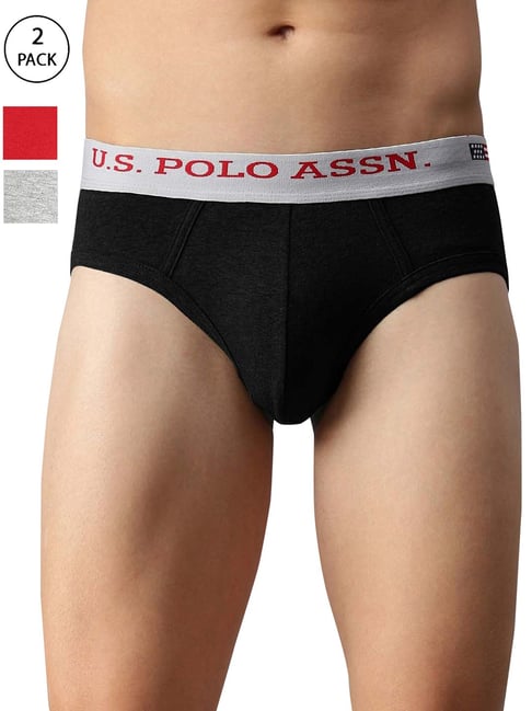 U S Polo Assn U.S. Polo Assn. Assorted Briefs - Pack of 2