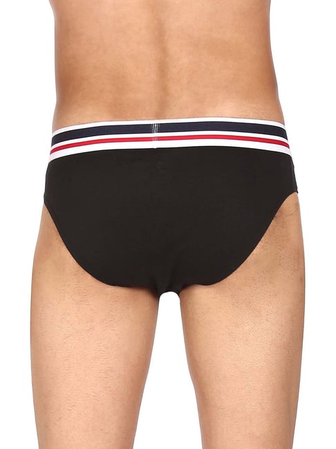 U.S. Polo Assn. Multicolor Cotton Regular Fit Briefs - Pack Of 3