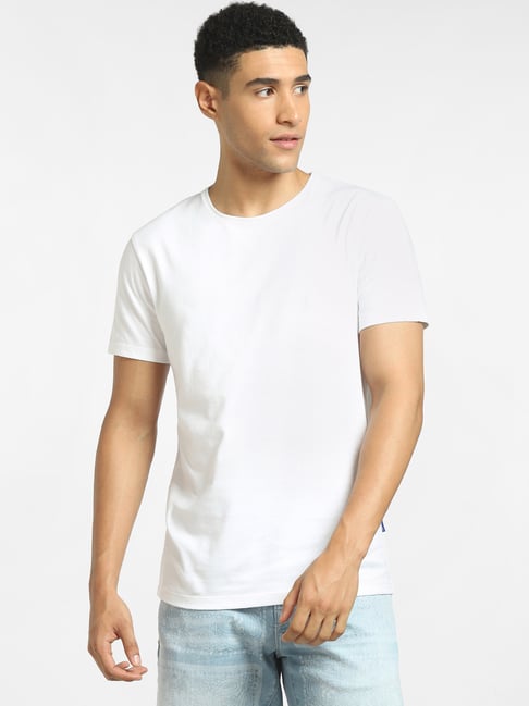 Long Fit T-shirt - White - Men