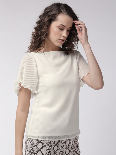 MISH Off White Box Top Price in India