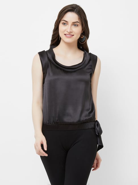 Buy MISH Black Box Top for Women's Online @ Tata CLiQ