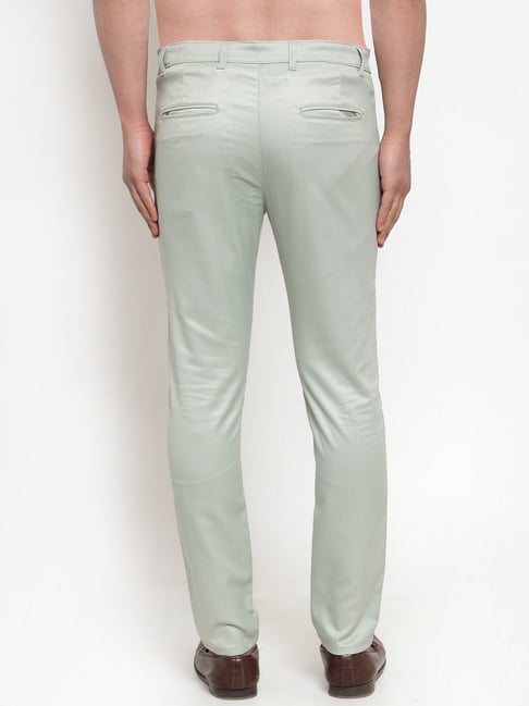 Buy STUDIO NEXX Men's Regular Fit Cotton Chinos Trouser (Pastel Green) at  Amazon.in