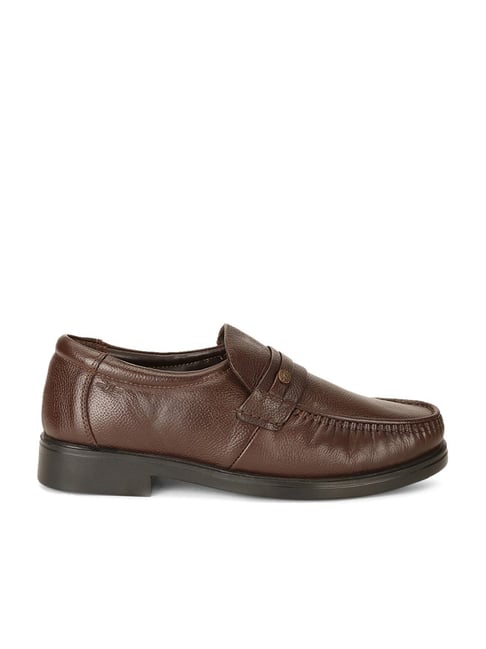 Bata Men's Brown Formal Loafers