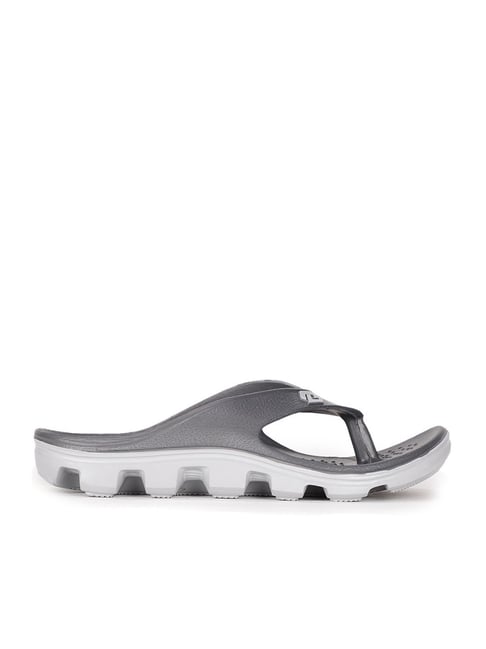 Bata Men's Grey Flip Flops