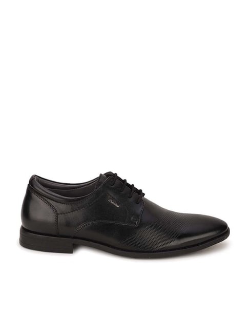 Bata Men's Black Derby Shoes