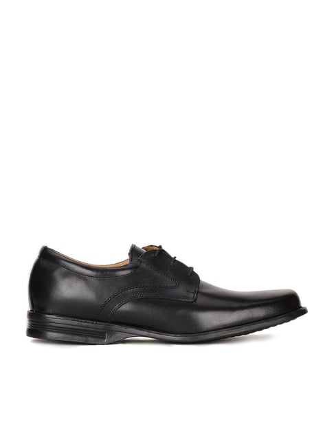 Bata Men's Black Derby Shoes