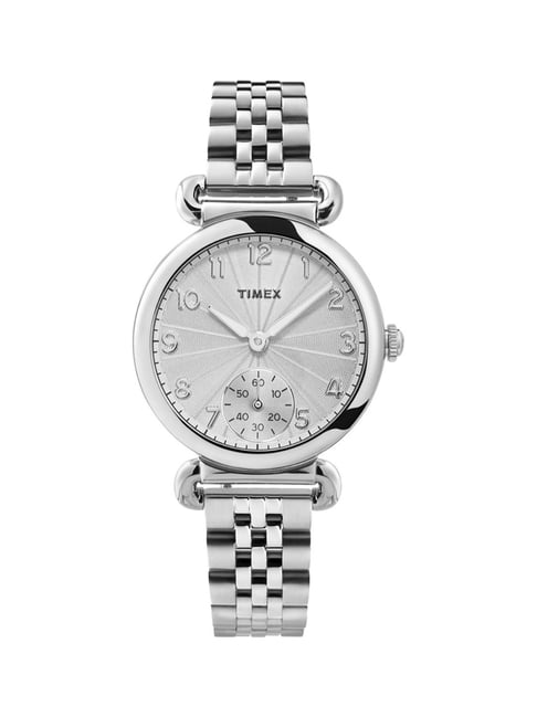 Timex Silver-Tone Dial Women Watch - TW2T88800