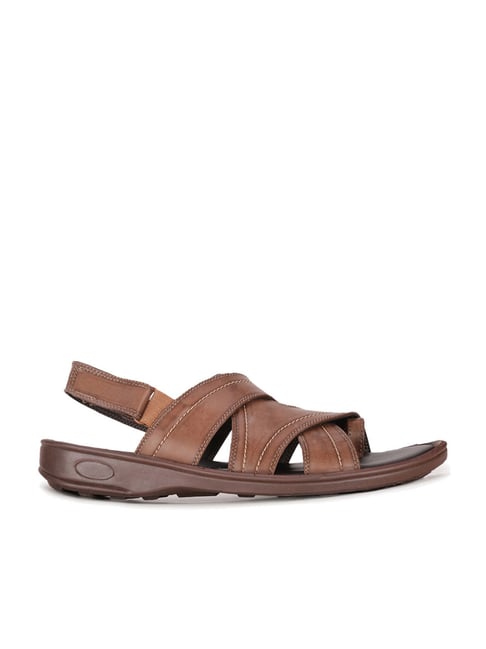 Buy Bata Men's Brown Back Strap Sandals for Men at Best Price