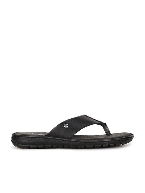 Hush Puppies by Bata Men's Black Thong Sandals