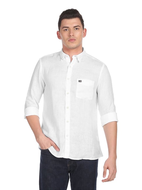 Arrow linen shirts online sale